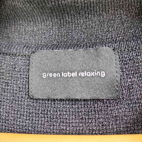 ユナイテッドアローズグリーンレーベルリラクシング UNITED ARROWS green label relaxing 25ss ペーパー ミラノ 半袖 ニット ポロシャツ メンズ JPN:M