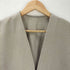 アデイインザライフユナイテッドアローズ A day in the life UNITED ARROWS 26ss リネンライク ペプラム ジップベスト マシンウォッシャブル レディース FREE