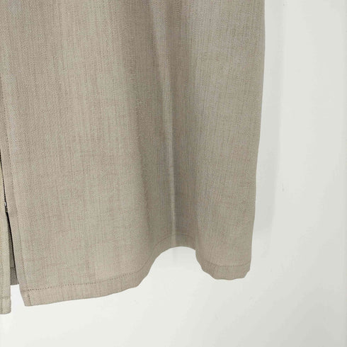 アデイインザライフユナイテッドアローズ A day in the life UNITED ARROWS 26ss リネンライク ペプラム ジップベスト マシンウォッシャブル レディース FREE