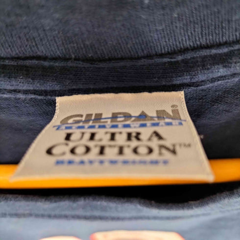 ギルダン GILDAN 00S USA製 ピクトグラムロゴプリントTシャツ メンズ import:L