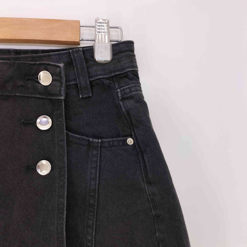 ザラ ZARA デニムラップスカートパンツ レディース XS