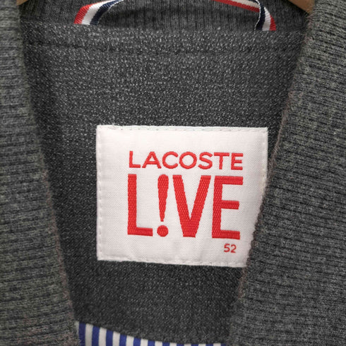 ラコステ LACOSTE LIVE マルチジップ ジップアップ ブルゾン メンズ EUR:52