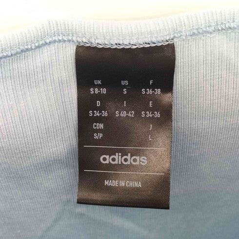 アディダス adidas Blue ALL SZN Rib Fitted Midi Dress オール シーズン リブ フィッティド ミディ ドレス レディース import:L