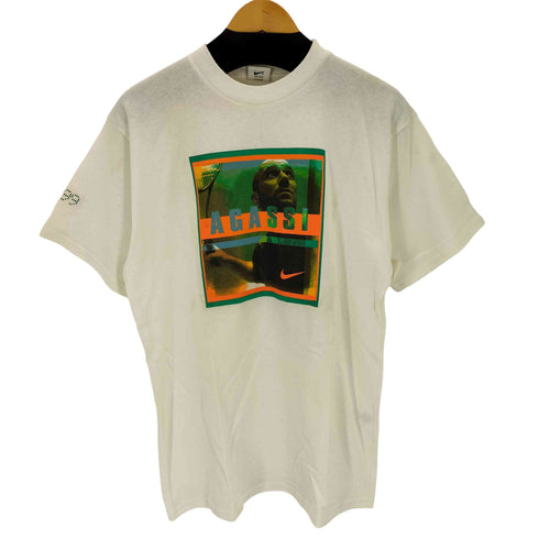 ナイキ NIKE 90s AGASSI Photo print T shirt メンズ S