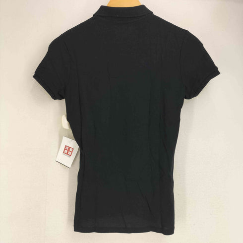 ラルフローレン RALPH LAUREN 90-00S ビーズ ビッグポニー刺繍 S/S ポロシャツ レディース import:L