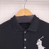 ラルフローレン RALPH LAUREN 90-00S ビーズ ビッグポニー刺繍 S/S ポロシャツ レディース import:L