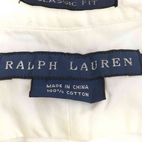 ラルフローレン RALPH LAUREN CLASSSIC FIT ポニー刺繍 L/S ボタンダウンシャツ レディース 2