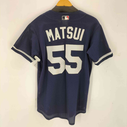 マジェスティックアスレチック Majestic ATHELETIC 90S USA製 ベースボールメッシュゲームシャツ メンズ S