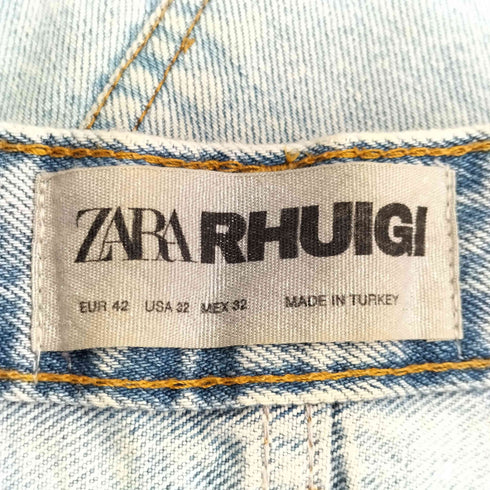 ザラ ZARA RHUIGI Wide Fit Denim Pant メンズ US 32