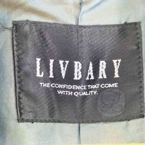 LIVBARY ウール チェスターコート メンズ