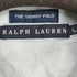 ラルフローレン RALPH LAUREN 90-00S THE SKINNY POLO スモールポニー刺繍パッチワークダメージデザイン S/S ポロシャツ メンズ import:L