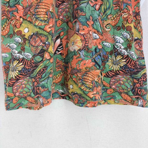 ALTRO 総柄 S/S ポロシャツ メンズ