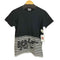 ブラックコムデギャルソン BLACK COMME des GARCONS 12SS ボーダー切替 S/S Tシャツ メンズ JPN:M