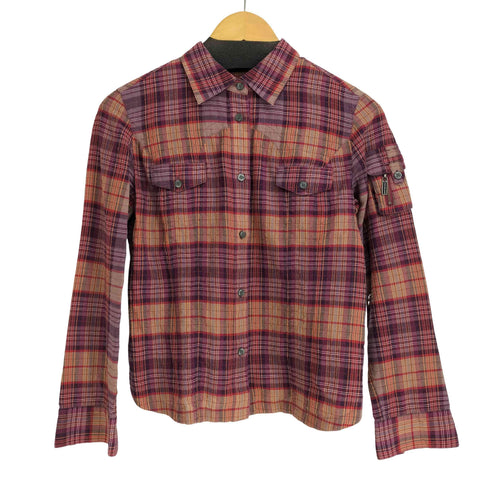 カルバンクラインジーンズ Calvin Klein Jeans シアーチェック L/S シャツ レディース import:L
