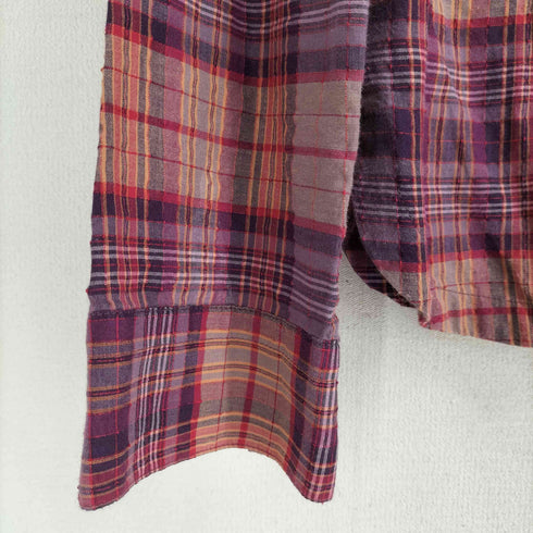 カルバンクラインジーンズ Calvin Klein Jeans シアーチェック L/S シャツ レディース import:L