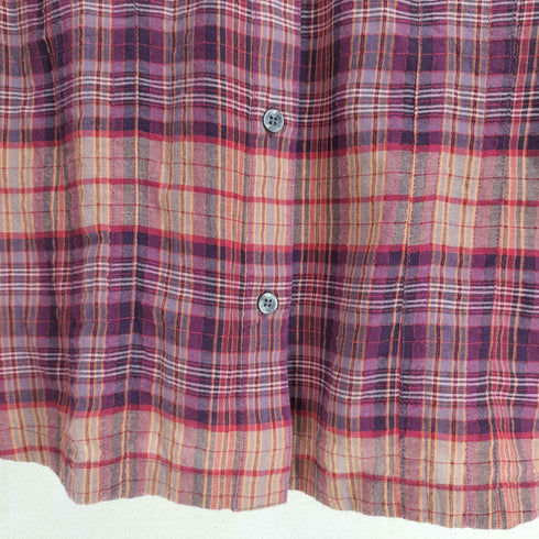 カルバンクラインジーンズ Calvin Klein Jeans シアーチェック L/S シャツ レディース import:L