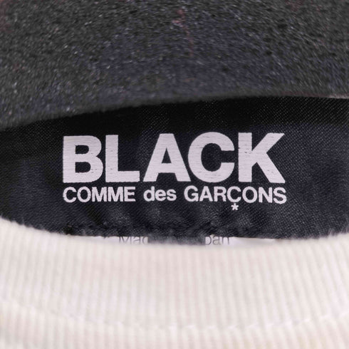 ブラックコムデギャルソン BLACK COMME des GARCONS 09SS デザインプリント S/S Tシャツ メンズ JPN:S