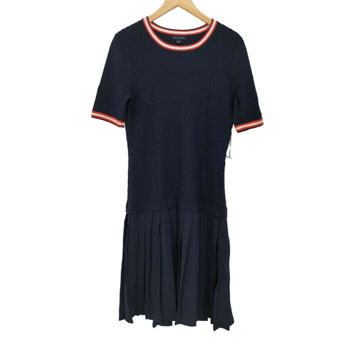 トミーヒルフィガー TOMMY HILFIGER 切替 ニットワンピース レディース JPN:M