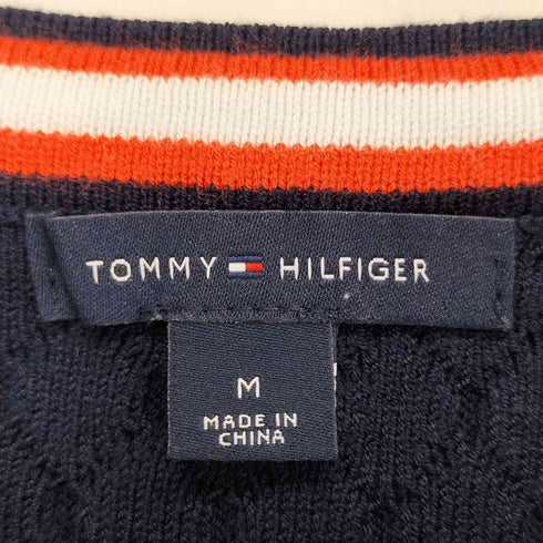 トミーヒルフィガー TOMMY HILFIGER 切替 ニットワンピース レディース JPN:M