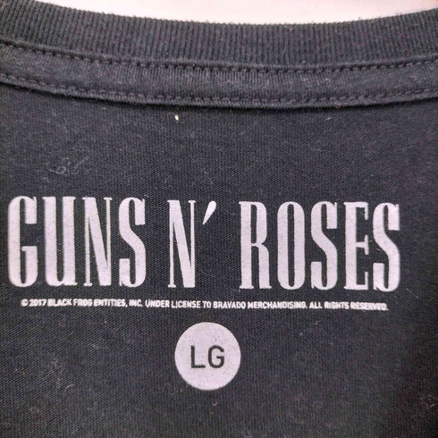 バンドプリント クルーネックTシャツ レディース JPN:L