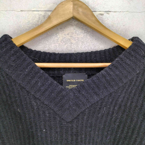 ユナイテッドトウキョウ UNITED TOKYO 刺繍シェニールニット レディース FREE