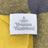 ヴィヴィアンウエストウッド Vivienne Westwood オーブ刺繍 チェック柄フリンジストール メンズ