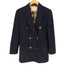 VIVRE CASHMERE カシミヤ混 裏地総柄 ダブルテーラードジャケット レディース JPN:9号