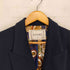 VIVRE CASHMERE カシミヤ混 裏地総柄 ダブルテーラードジャケット レディース JPN:9号