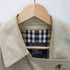 バーバリーズ BURBERRYS 80-90S OLD MADE IN ENGLAND 英国製 裏地ノバチェック エポレット ガンフラップ付き ダブル バルマカーン ステンカラー コート レディース