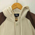 ステューシー Stussy 90S OLD 紺タグ Sロゴ ワッペン カレッジ スウェット フーディー バーシティ ジャケット スタジャン メンズ import:L