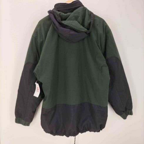 ポロスポーツラルフローレン POLO SPORT RALPH LAUREN 90S OLD 星条旗タグ SPORTMAN RL-67 ラバーロゴ ハーフジップ アノラック ジャケット プルオーバー 裾ドローコード メンズ import:L