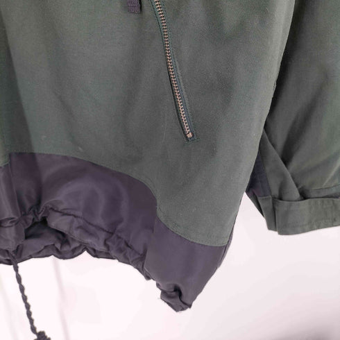ポロスポーツラルフローレン POLO SPORT RALPH LAUREN 90S OLD 星条旗タグ SPORTMAN RL-67 ラバーロゴ ハーフジップ アノラック ジャケット プルオーバー 裾ドローコード メンズ import:L