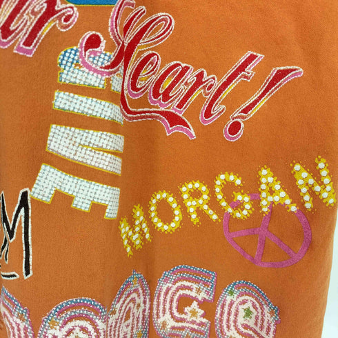 モルガン MORGAN フロントプリント タンクトップ Y2K レディース