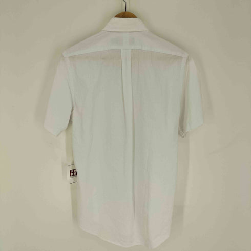 ラルフローレン RALPH LAUREN ポニー刺繍 シアサッカー B.D S/S シャツ メンズ import:S