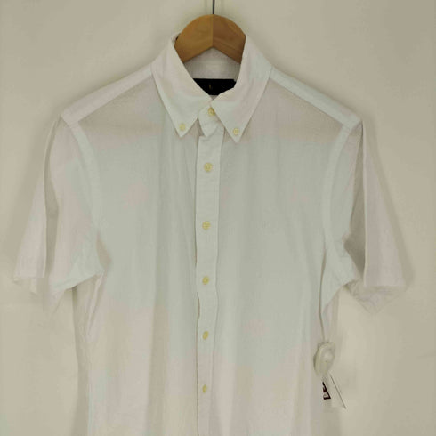 ラルフローレン RALPH LAUREN ポニー刺繍 シアサッカー B.D S/S シャツ メンズ import:S