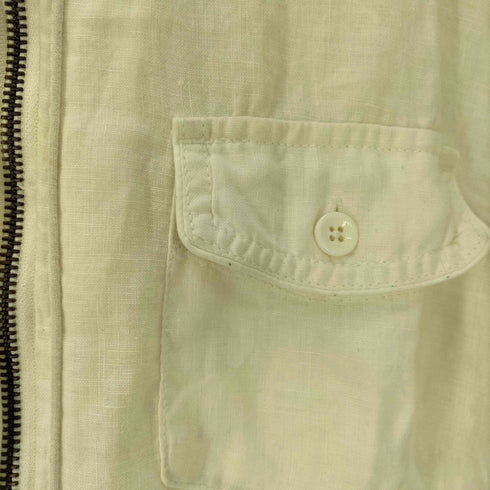 カルバンクラインジーンズ Calvin Klein Jeans リネン100% 半袖 ダブルジップシャツ メンズ import:XL