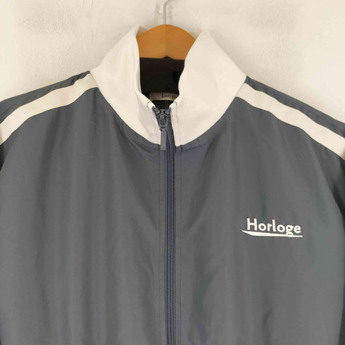 Lutique バイカラー ナイロン クロップド ジャケット レディース