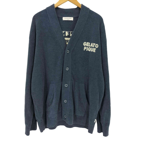 ジェラートピケオム Gelato Pique Homme エアリーモコドーナツカーディガン メンズ L