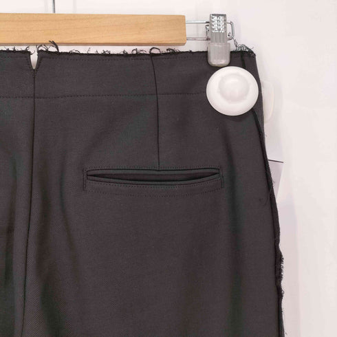 ヘルムートラング HELMUT LANG ワイドストレート スラックス 断ち切り メンズ 4