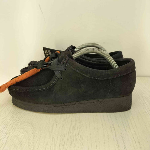 クラークスオリジナルズ Clarks ORIGINALS WALLABEE BLACK SDE レディース UK:4