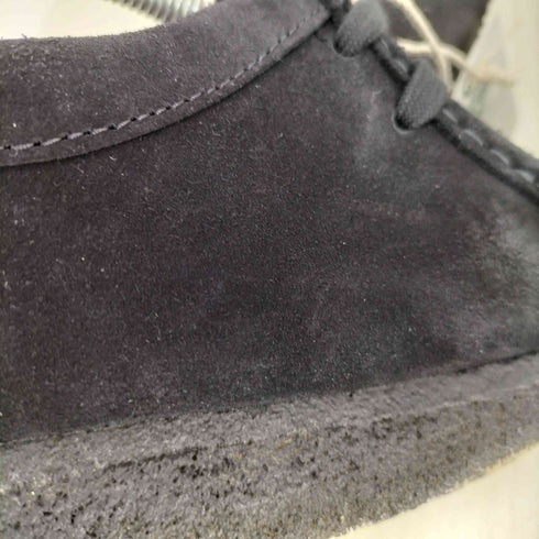 クラークスオリジナルズ Clarks ORIGINALS WALLABEE BLACK SDE レディース UK:4