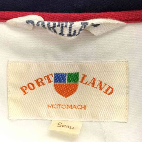PORTLAND ドローコード付き 刺繍 フード セーリングジャケット メンズ import:S