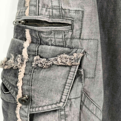 Aesynctx CAPRI PANTS クロップドデニム メンズ import:L