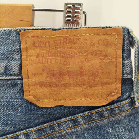 リーバイスヴィンテージクロージング Levis Vintage Clothing LOT71501 1971モデル 復刻 05年製 赤耳 黒カン ボタンフライ BIGE ストレートデニム メンズ W38