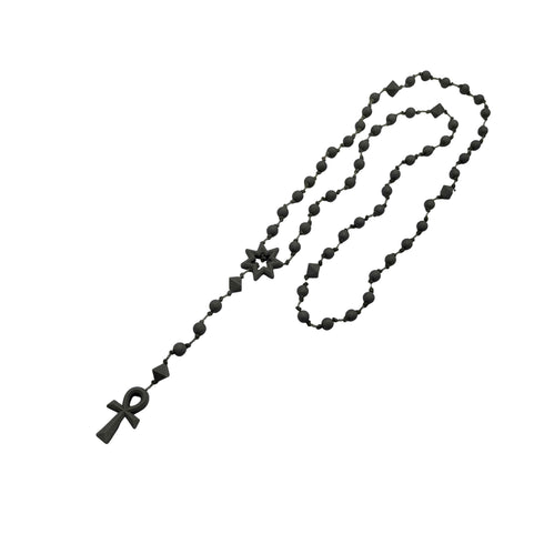 Fake as flower ankh rosary FAF ロザリオ ロザリー クロス ジーザス ネックレス メンズ