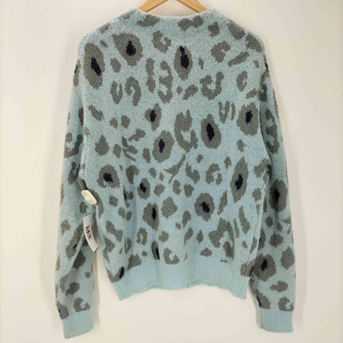 ヤンガーソング Younger Song shaggy Knit cardigan シャギー ニット カーディガン レオパード柄 メンズ JPN:M