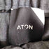 エイトン ATON グレンチェック WOOL TROPICAL パンツ メンズ JPN:4