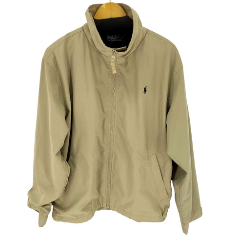 ポロバイラルフローレン Polo by RALPH LAUREN 90s 裏地メッシュ スイングトップ ウインドブレーカー スタンドカラー メンズ import:L