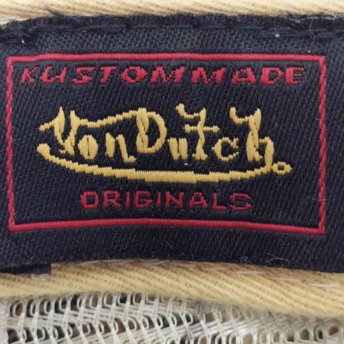 ボンダッチ Von Dutch カモ メッシュ切替 キャップ メンズ