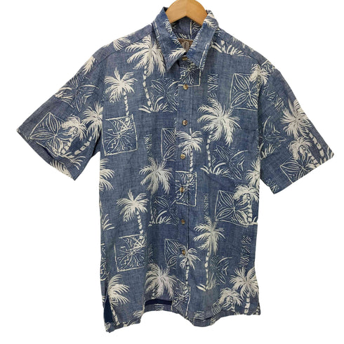 カラヘオ KALAHEO 90S USA製 リバースプリント S/S アロハシャツ メンズ